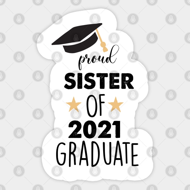 proud sister of 2021 graduate Sticker by busines_night